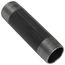 1-1/4" x 5-1/2" Black Nipple