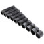 1-1/4" Black Nipple Set (Close to 6" Length)