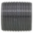 1-1/4" x Close Black Nipple