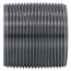 1-1/2" x Close Black Nipple