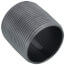 1-1/2" x Close Black Nipple