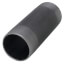 2" x 6" Black Nipple