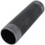 2" x 8" Black Nipple