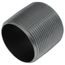 2-1/2" x Close Black Nipple