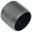 2-1/2" x Close Black Nipple