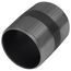 3" x 4" Black Nipple