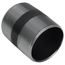 3" x 4" Black Nipple