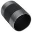 4" x 6" Black Nipple