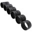 4" Black Nipple Set (Close to 6" Length)