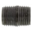 1/2" x Close Schedule 80 Heavy Duty Black Nipple