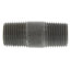 1/2" x 2" Schedule 80 Heavy Duty Black Nipple