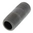 1/2" x 2" Schedule 80 Heavy Duty Black Nipple