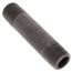 1-1/2" x 3-1/2" Schedule 80 Heavy Duty Black Nipple