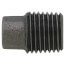 1/4" Black Plug