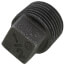 1/2" Black Plug