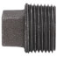 3/4" Black Plug