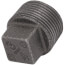 3/4" Black Plug