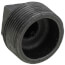 1-1/4" Black Plug
