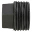 1-1/4" Black Plug