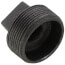 1-1/2" Black Plug