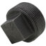 1-1/2" Black Plug