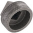 2" Black Plug
