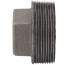 2" Black Plug