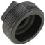 2-1/2" Black Plug