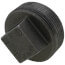 2-1/2" Black Plug