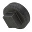 3" Black Plug