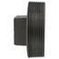 4" Black Plug
