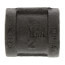 1/2" Black Malleable Iron Right & Left Coupling