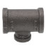 3/8" x 3/8" x 1/8" Black Reducing Tee