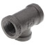3/8" x 3/8" x 1/4" Black Reducing Tee