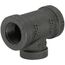 3/8" x 3/8" x 1/4" Black Reducing Tee
