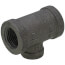 1/2" x 1/2" x 1/4" Black Reducing Tee