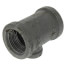 3/4" x 3/4" x 1/4" Black Reducing Tee