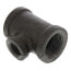 3/4" x 3/4" x 3/8" Black Reducing Tee