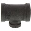 3/4" x 3/4" x 3/8" Black Reducing Tee