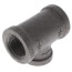 3/4" x 3/4" x 1/2" Black Reducing Tee