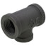 3/4" x 3/4" x 1/2" Black Reducing Tee