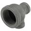 1-1/4" x 1/2" x 1/2" Black Reducing Tee