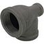 1-1/2" x 1/2" x 1-1/4" Black Reducing Tee