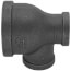 1-1/2" x 3/4" x 3/4" Black Reducing Tee