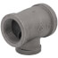 1-1/2" x 1-1/4" x 1" Black Reducing Tee