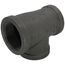 1-1/2" x 1-1/4" x 1-1/4" Black Reducing Tee