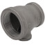 2" x 1-1/2" x 3/4" Black Reducing Tee