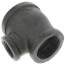 2" x 1-1/2" x 1" Black Reducing Tee