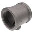 2-1/2" x 2-1/2" x 3/4" Black Reducing Tee
