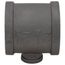 2-1/2" x 2-1/2" x 3/4" Black Reducing Tee